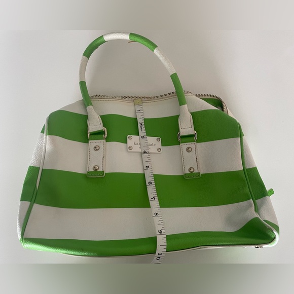 Kate Spade Green and White Handbag - Picture 7 of 8